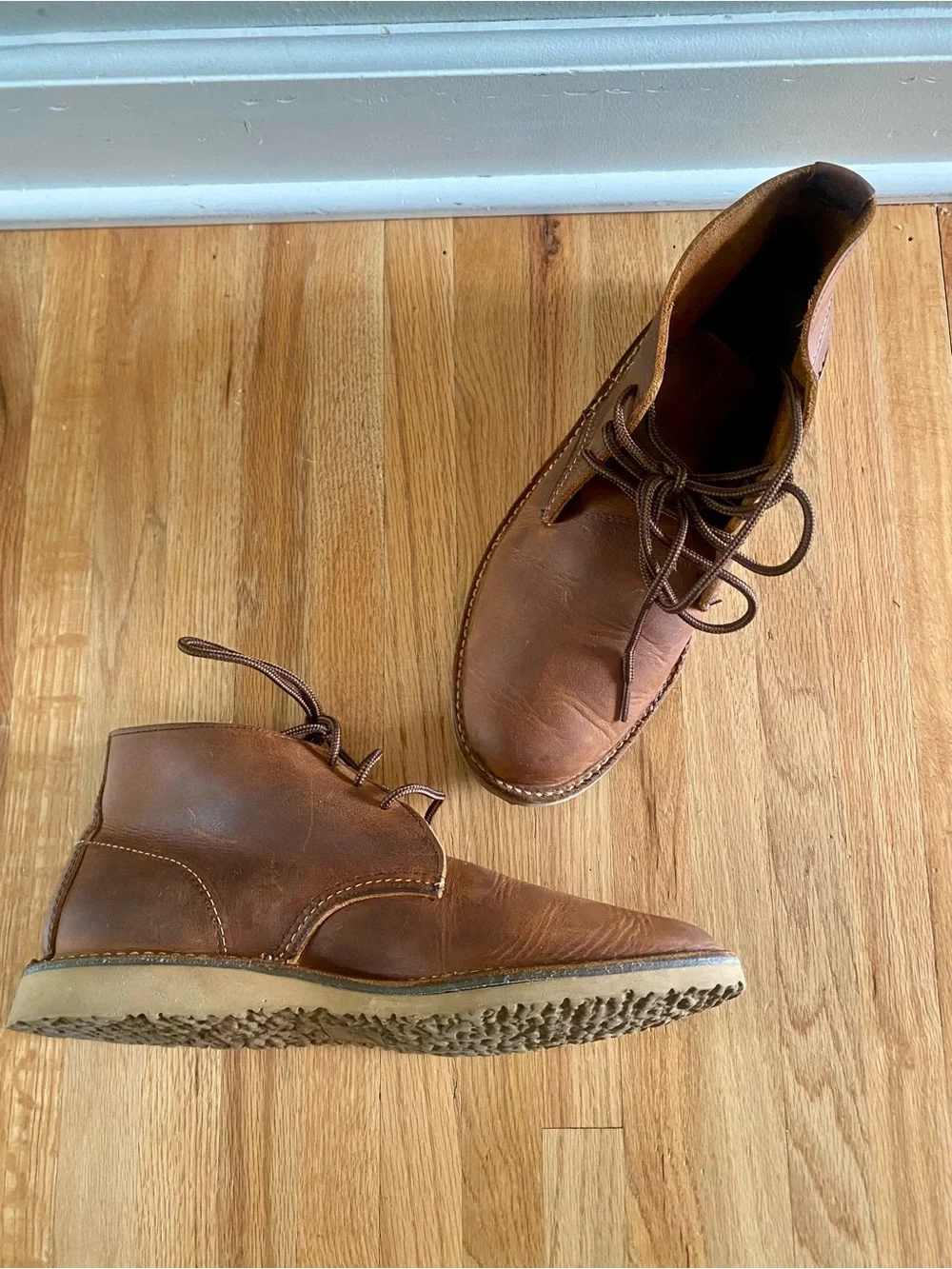 Red Wing Heritage Weekender Copper Rough and Tough Chukka Boot Brown 3322 Size 9